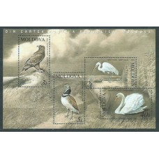 Moldavia - Hojas Yvert 32 ** Mnh Fauna. Aves