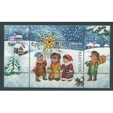 Moldavia - Hojas Yvert 46 ** Mnh Navidad