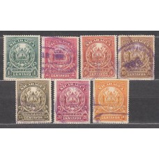 Nicaragua - Correo 1907 Yvert 220/26 usado