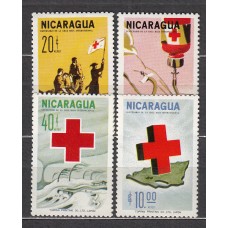 Nicaragua - Aereo Yvert 528/31 ** Mnh Cruz Roja