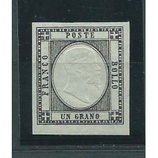 Italia Antiguos Estados - Napoles Correo Yvert 12 (*) Mng