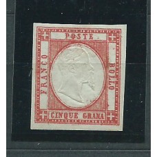Italia Antiguos Estados - Napoles Correo Yvert 14 * Mh