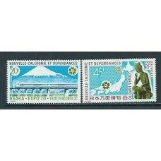 Nueva Caledonia - Aereo Yvert 117/8 ** Mnh