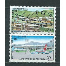 Nueva Caledonia - Aereo Yvert 179/80 ** Mnh Avión