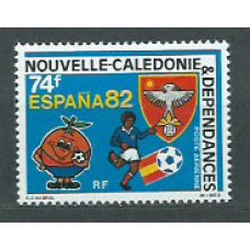Nueva Caledonia - Aereo Yvert 225 ** Mnh Deportes. Fútbol