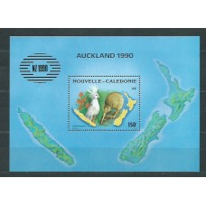 Nueva Caledonia - Hojas Yvert 10 ** Mnh Fauna. Aves