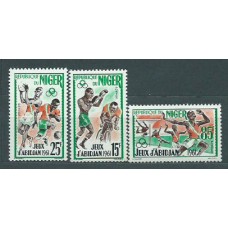 Niger - Correo 1962 Yvert 114/6 ** Mnh  Deportes