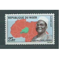 Niger - Correo 1962 Yvert 118 ** Mnh  Presidente Hamani