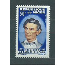 Niger - Correo 1965 Yvert 157 ** Mnh  Abraham Lincoln