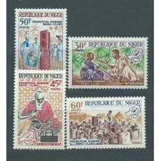 Niger - Correo 1965 Yvert 169/72 ** Mnh