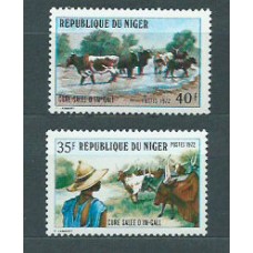 Niger - Correo 1972 Yvert 259/60 ** Mnh  Fauna