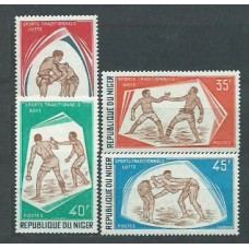 Niger - Correo 1975 Yvert 333/6 ** Mnh  Deportes