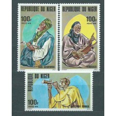 Niger - Correo 1978 Yvert 461/3 ** Mnh  Música