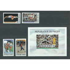 Niger - Correo 1980 Yvert 499/502+Hb 28 ** Mnh  Olimpiadas Moscu