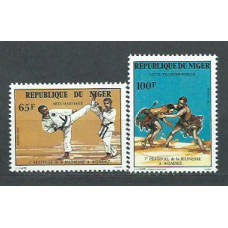 Niger - Correo 1982 Yvert 572/3 ** Mnh   Deportes