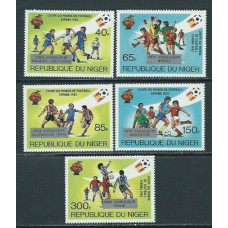 Niger - Correo 1982 Yvert 591/5 ** Mnh   Deportes fútbol