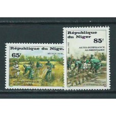 Niger - Correo 1983 Yvert 599/600 ** Mnh  Agricultura