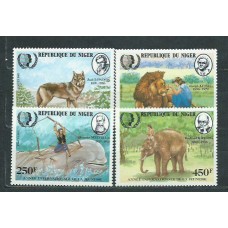 Niger - Correo 1985 Yvert 666/9 ** Mnh  Fauna