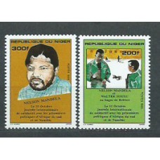 Niger - Correo 1986 Yvert 716/7 ** Mnh