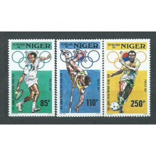 Niger - Correo 1986 Yvert 732/4 ** Mnh  Olimpiadas de Seul