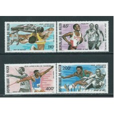 Niger - Correo 1986 Yvert 738/41 ** Mnh  Deportes