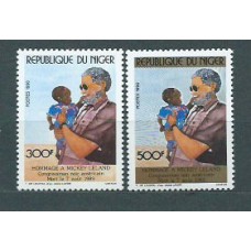 Niger - Correo 1990 Yvert 789/90 ** Mnh