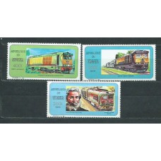 Niger - Correo 1991  Yvert 821/2+A 378 ** Mnh  Trenes