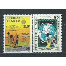 Niger - Correo 1992 Yvert 829/30 ** Mnh