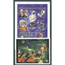 Niger - Correo 1997 Yvert 947/54+Hb 75 ** Mnh Astro