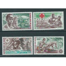 Niger - Aereo Yvert 206/9 ** Mnh  Scoutismo