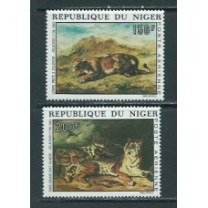 Niger - Aereo Yvert 215/6 ** Mnh  Pinturas