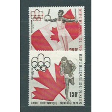 Niger - Aereo Yvert 254/5 ** Mnh  Olimpiadas Montreal