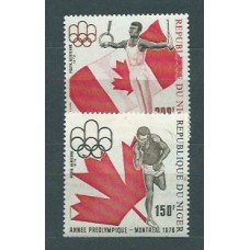 Niger - Aereo Yvert 254/5 ** Mnh  Olimpiadas Montreal