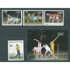 Niger - Aereo Yvert 313/6+Hb 41 ** Mnh  Deportes