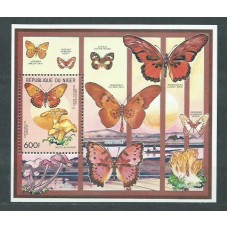 Niger - Hojas Yvert 57 ** Mnh  Fauna mariposas