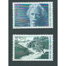 Noruega - Correo 1993 Yvert 1082/3 ** Mnh Personaje