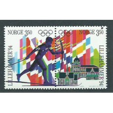 Noruega - Correo 1993 Yvert 1096/7 ** Mnh Deportes