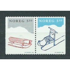 Noruega - Correo 1994 Yvert 1127/8a ** Mnh Navidad
