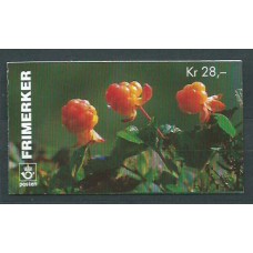 Noruega - Correo 1996 Yvert 1161 Carnet ** Mnh Flores