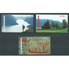 Noruega - Correo 1996 Yvert 1163/5 Carnet ** Mnh Turismo
