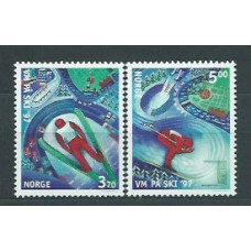 Noruega - Correo 1997 Yvert 1199/200 ** Mnh Deportes