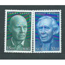 Noruega - Correo 1997 Yvert 1218/9 ** Mnh Personajes