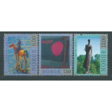 Noruega - Correo 1998 Yvert 1244/6 ** Mnh Arte