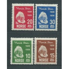 Noruega - Correo 1928 Yvert 128/31 * Mh Personaje