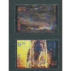 Noruega - Correo 2000 Yvert 1302/3 ** Mnh