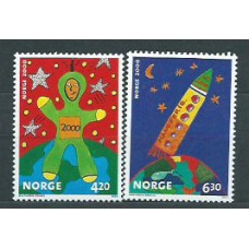Noruega - Correo 2000 Yvert 1310/1 ** Mnh
