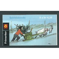 Noruega - Correo 2000 Yvert 1316 Carnet ** Mnh Navidad