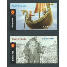 Noruega - Correo 2002 Yvert 1375/6 Carnet ** Mnh Cuentos