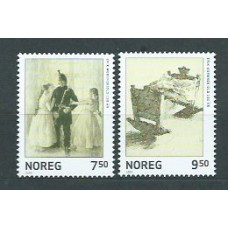 Noruega - Correo 2005 Yvert 1463/4 ** Mnh Arte
