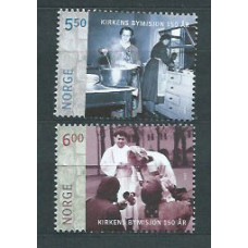 Noruega - Correo 2005 Yvert 1466/7 ** Mnh